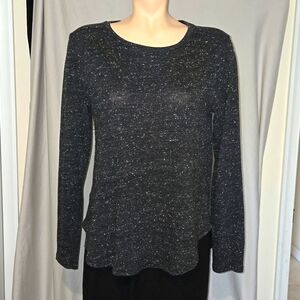 Loft long sleeved tunic with Chiffon back